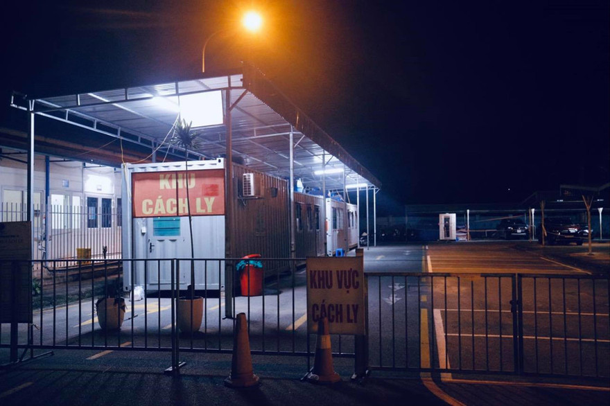 Bệnh viện K- cơ sở Tân Triều bị cách ly để phòng dịch COVID-19. Ảnh: Trần Hà 