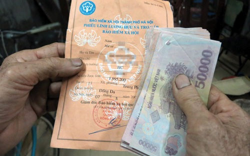 Chuẩn bị tăng lương hưu thêm 8%