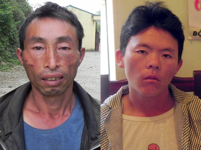 Hai nghi phạm Trung Quốc. Ảnh: Zing