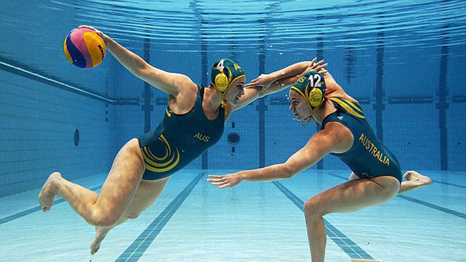 Các VĐV bóng nước Australia mắc bệnh lạ, kéo dài những ngày đen đủi của đoàn TT Australia trên đất Brazil. Ảnh: GETTY IMAGES