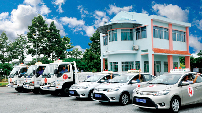 Trụ sở Trung tâm đào tạo và sát hạch xe Kiên Giang.