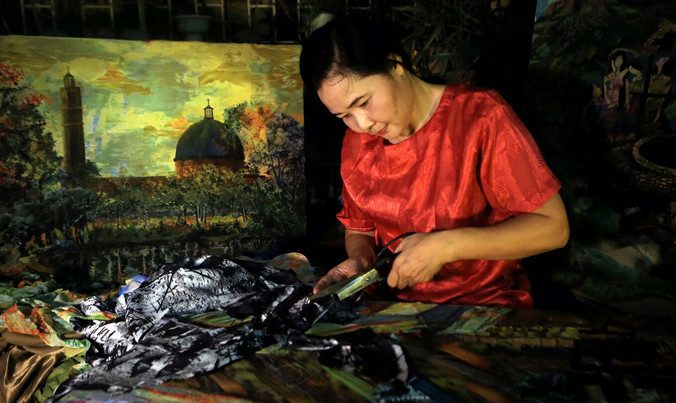 Họa sĩ Thanh Thục.