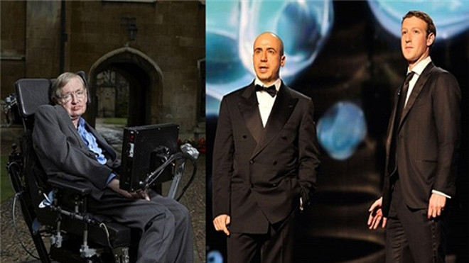 Breakthrough Listen là dự án 100 triệu USD được Stephen Hawking hợp tác thực hiện cùng 2 tỷ phú Mark Zuckerberg và Yuri Milner. Ảnh: Wordpress.