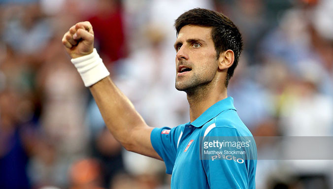 Djokovic đang tiến bước dễ dàng tới ngôi vô địch Miami Open 2016. Ảnh: GETTY IMAGES