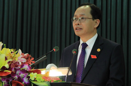 Bí thư Tỉnh ủy Thanh Hóa Trịnh Văn Chiến. Ảnh: Vnexpress