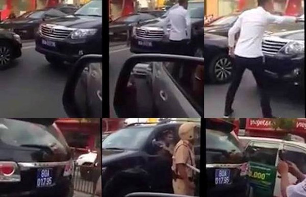 Những hình ảnh hiện trường vụ việc được người dân ghi lại