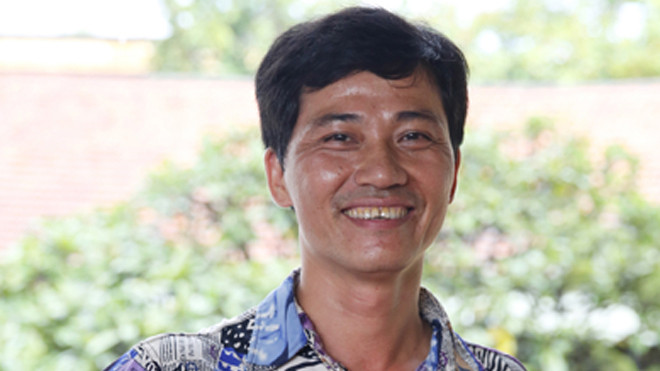 Người thợ mỏ ưu tú Nguyễn Trọng Thái.