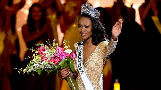 Nữ quân nhân đầu tiên đăng quang Hoa hậu Mỹ