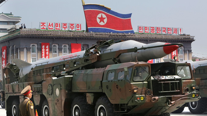 Triều Tiên nói rằng, họ có quyền nghiên cứu tên lửa đạn đạo. Ảnh: BBC
