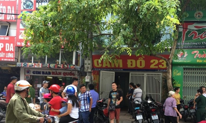 Ngôi nhà nơi xảy ra sự việc