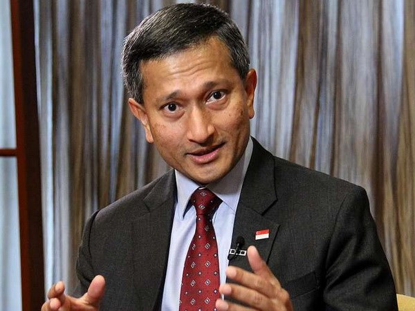 Ngoại trưởng Singapore Vivian Balakrishnan. (Nguồn: straitstimes.com)