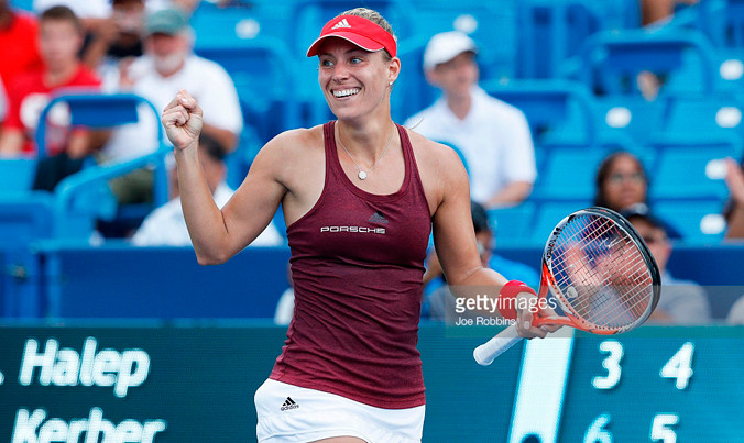 Kerber đang sẵn sàng trở thành cây vợt nữ số 1 thế giới. Ảnh: GETTY IMAGES