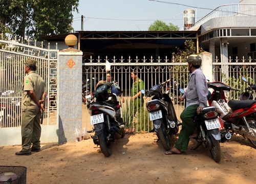 Ngôi nhà xảy ra vụ việc. Ảnh: Thanh Niên.