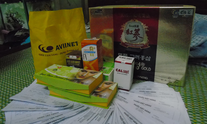 Lô hàng mà bà Hoa đã mua của Cty LMTD với số tiền nửa tỷ đồng.