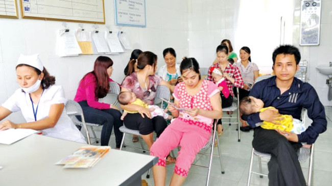 Phòng theo dõi sau tiêm chủng.