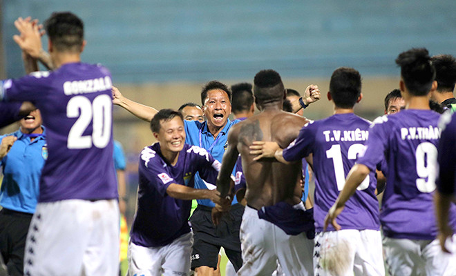 Đội Hà Nội T&T. Ảnh: Thể thao Văn hóa