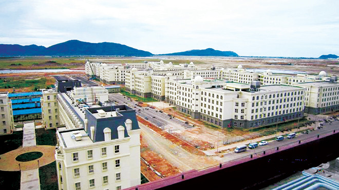 Một khu tái định cư dự án Formosa.