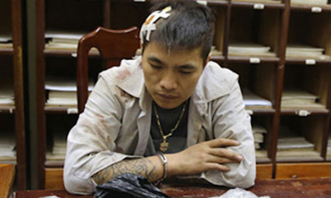 Đức Liêng là đối tượng thứ 15 trong đường dây buôn bán ma túy lớn vừa bị bắt hôm 29/4. Ảnh: DC