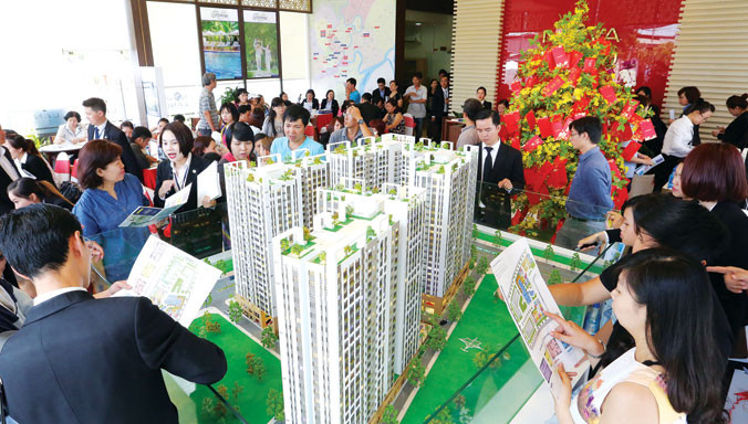 Căn hộ RichStar hút khách tại quận Tân Phú.