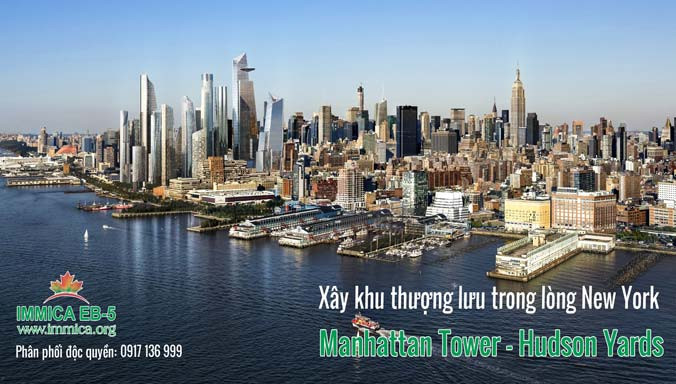 Phối cảnh thành phố Hudson Yards - New York