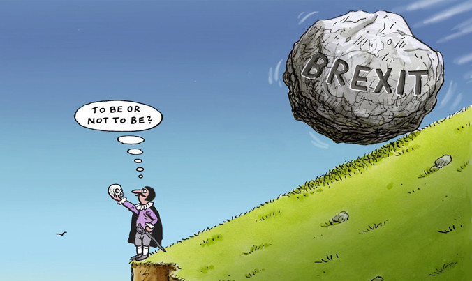 Tồn tại hay không tồn tại? Tranh: Marian Kamensky (Slovakia)