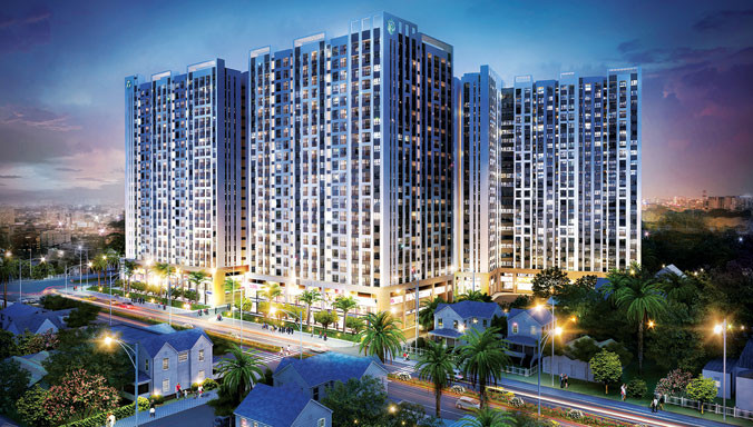 Trung tâm thương mại nổi bật ngay dưới căn hộ RichStar, Q.Tân Phú.