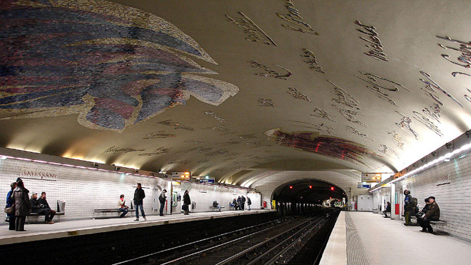 Trạm Cluny Sorbonne.