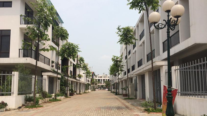 Được coi là khu đô thị Ao Sào (Hoàng Mai) đã bàn giao 2 năm nhưng chưa có đường nước sạch