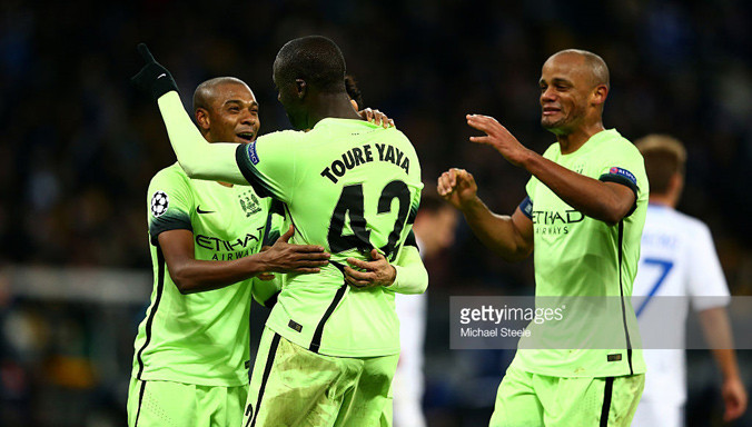 Các cầu thủ Man City đã có chiến thắng quan trọng trên đấu trường Champions League. Ảnh: GETTY IMAGES
