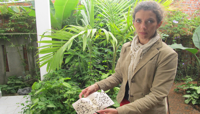 Chị Anne Sophie Trần: “Mùi hôi thối, ruồi nhặng do đàn lợn kế bên làm chúng tôi khốn khổ”.