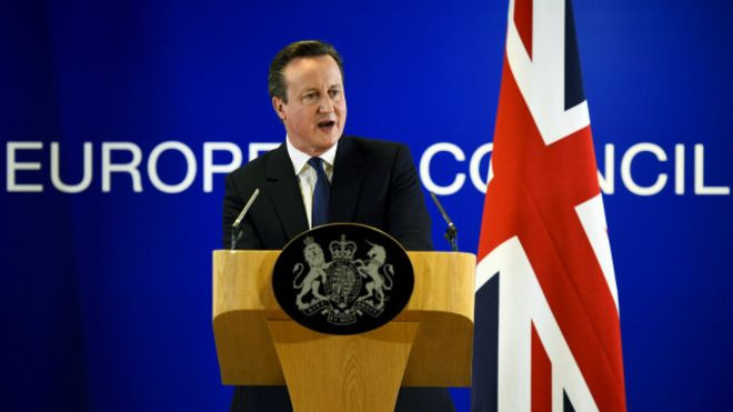 Thủ tướng Anh David Cameron.
