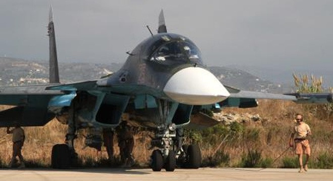 Máy bay Su-34 của Nga.