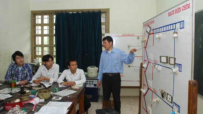 Trường dạy nghề hiu hắt học viên (ảnh minh họa). Ảnh: Hồng Vĩnh