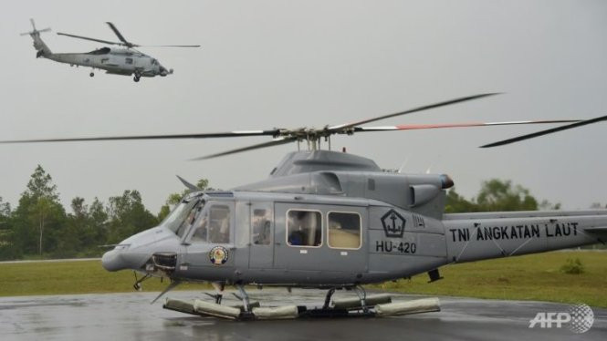 Trực thăng quân sự Bell 420 của không quân Indonesia