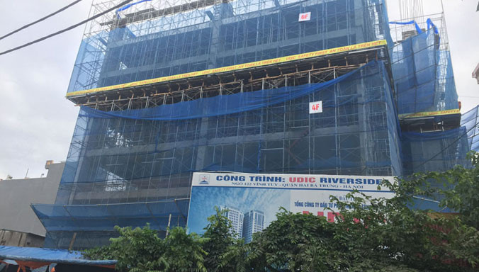 Dự án Riverside 122 Vĩnh Tuy của UDIC là một trong 26 dự án vừa được công bố đủ điều kiện bán nhà.