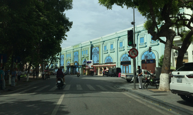 Công trình tổ hợp khách sạn tại 23-32 Lê Thái Tổ.