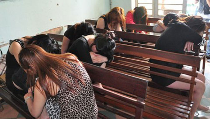 Các cô gái mại dâm tại Đà Nẵng.
