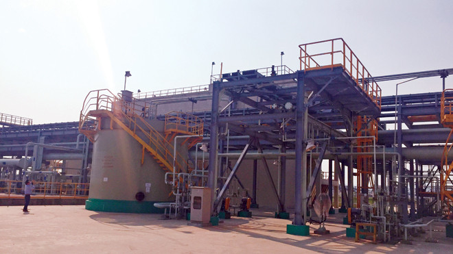 Trạm xử lý rác thải của Formosa Hà Tĩnh. Ảnh: Minh Thùy