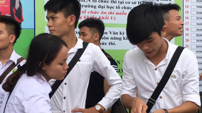 Giáo viên và học sinh lo lắng về Dự thảo thi THPT quốc gia 2017 của Bộ GD&ĐT.