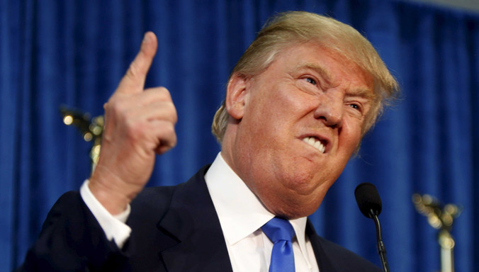 Ứng viên “nổi loạn” Donald Trump.