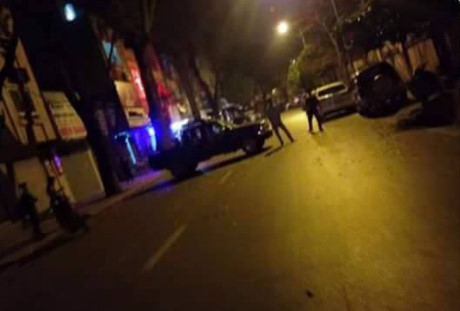 Hiện trường nơi xảy ra vụ án mạng - Ảnh: Dân Việt