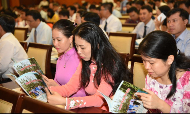 Các cán bộ trẻ tham dự Hội nghị. Ảnh: Tuổi trẻ