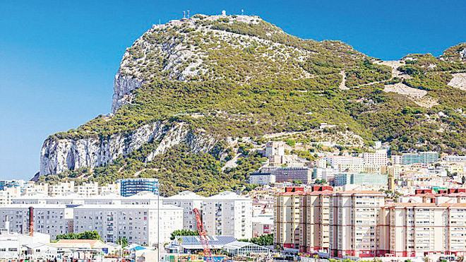 Một góc Gilbraltar. Ảnh: Alamy.