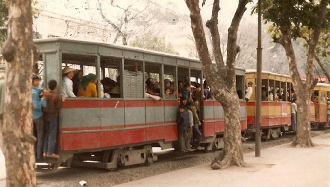 Tàu điện-một ký ức Hà Nội.