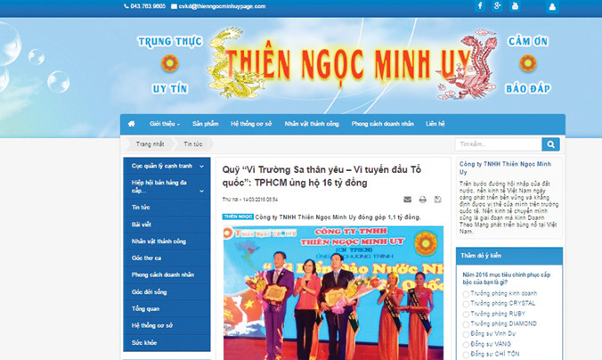 Website “mạo danh” việc ủng hộ Quỹ vì Trường Sa thân yêu?
