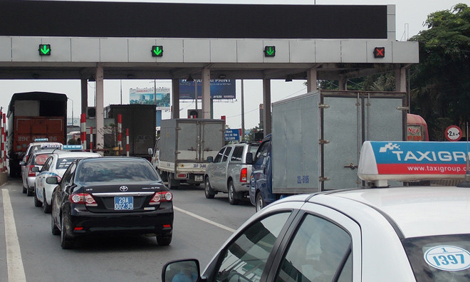 Theo quy định, với những dự án BOT có đông phương tiện qua lại sẽ phải điều chỉnh lại thời gian thu phí. Ảnh: Trọng Đảng