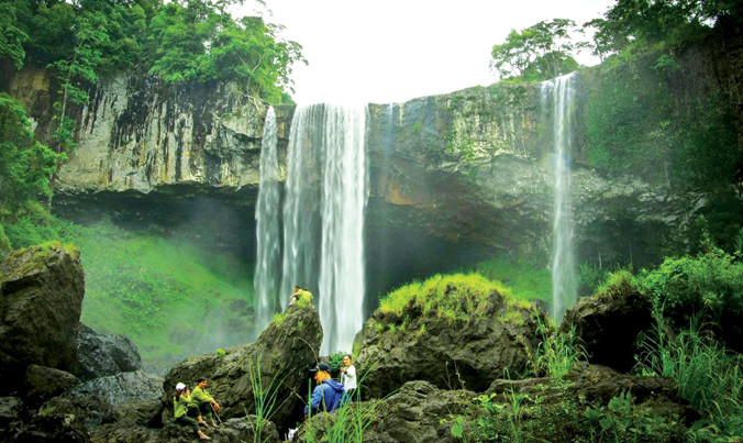 Thác K50 có thể mất bởi dự án thủy điện Vĩnh Sơn 2.