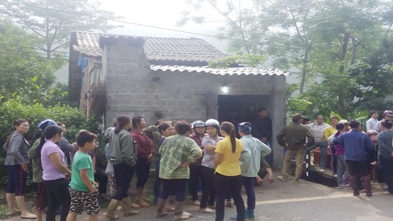 Ngôi nhà nơi xảy ra vụ việc