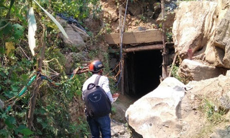 Căn hầm nơi xảy ra vụ việc. Ảnh: Báo Pháp luật TPHCM.