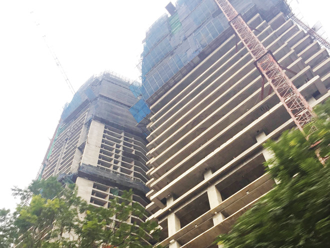 Công trình dự án Discovery Complex 302 Cầu Giấy. 